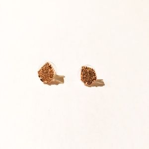 Kendra Scott Tessa Earring in Rose Gold Drusy